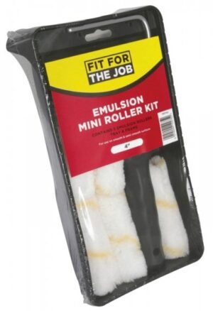 4" Emulsion Mini Roller Set 5pk