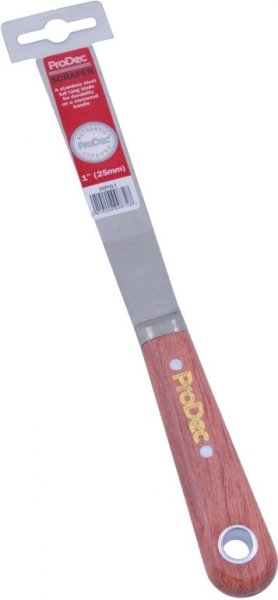 1" Scale Tang Paint Scraper With Rosewood Handle