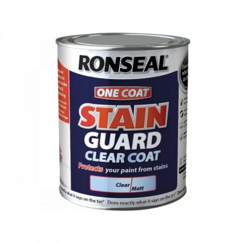 Ronseal One Coat Stain Guard Clear Coat (various sizes available)
