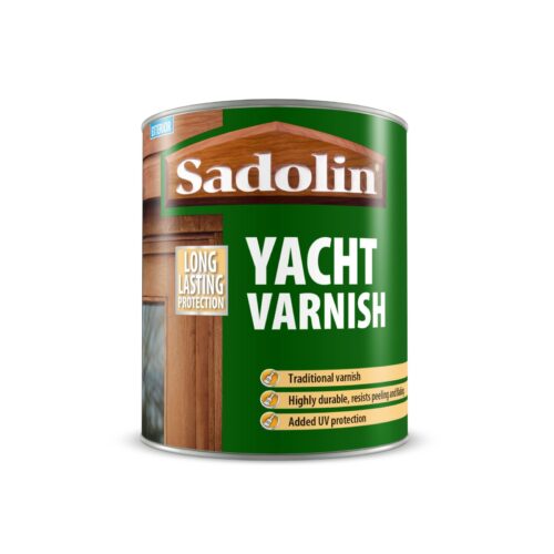 Sadolin Yacht Varnish Clear Gloss (various sizes available)