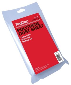 ProDec Polythene Dust Sheet (various sizes)