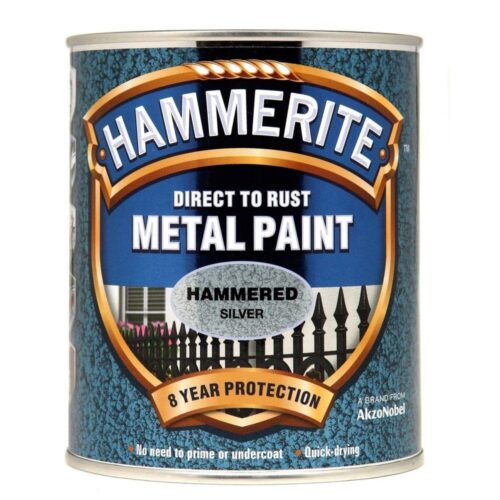 Hammerite Direct To Rust Paint Hammered Finish 750ml