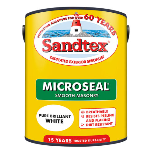 Sandtex Microseal Smooth Masonary Pure Brilliant White