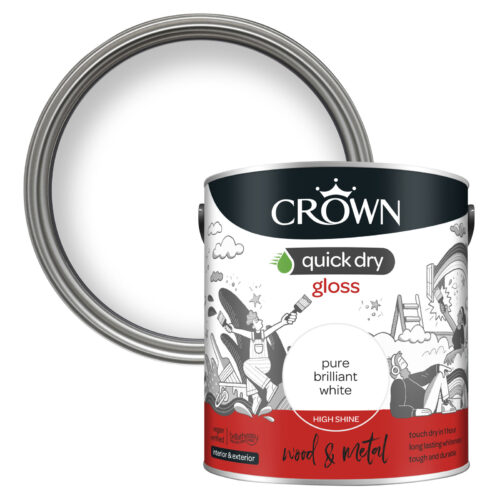 Crown Quick Dry Gloss - Brilliant White