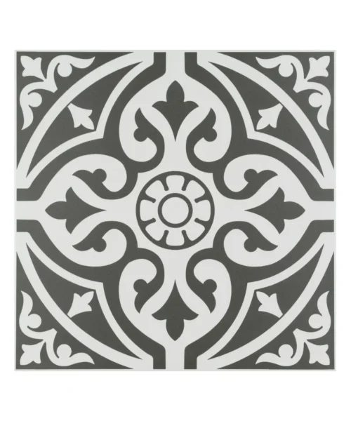 VICTORIA Black Tile 33x33cm