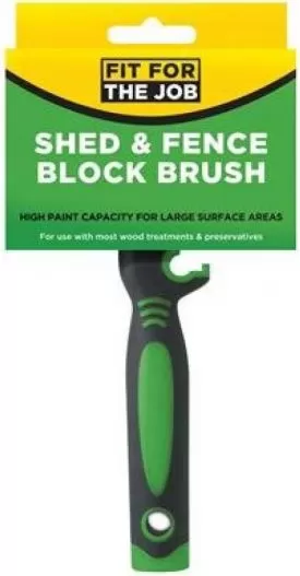 Shed & Fence block brush
