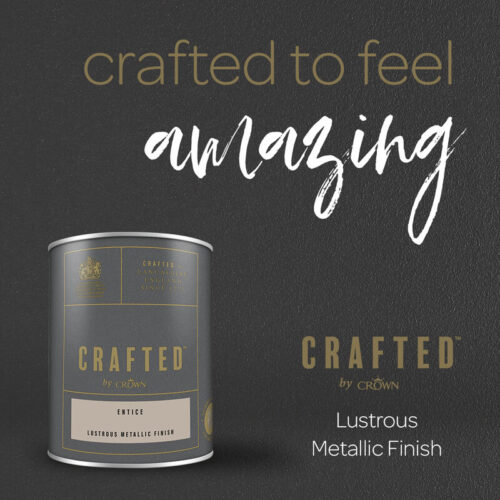 CRAFTED™ by Crown Lustrous Metallic Emulsion
