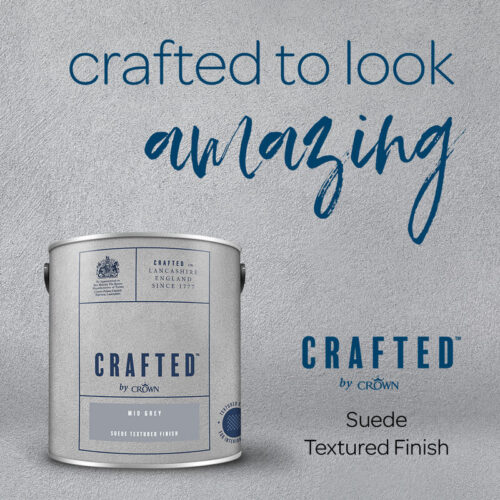 CRAFTED™ Suede Paints By Crown Paints