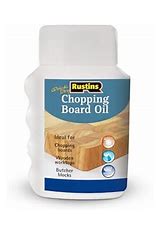 Rustins chopping board oil