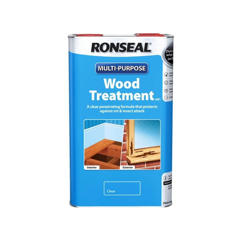 Ronseal Multi Purpose Wood Treatment 5L Cut Out