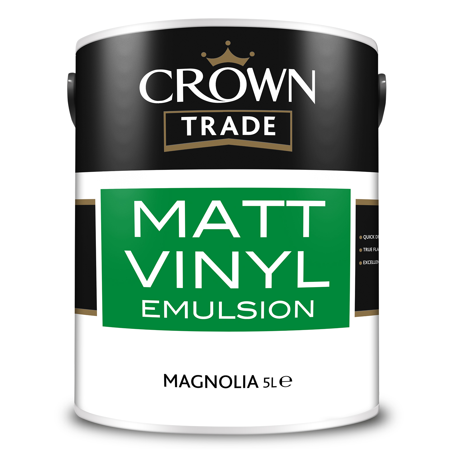 5024051 - Crown Trade - Matt Vinyl Emulsion - Magnolia - 5L – S2