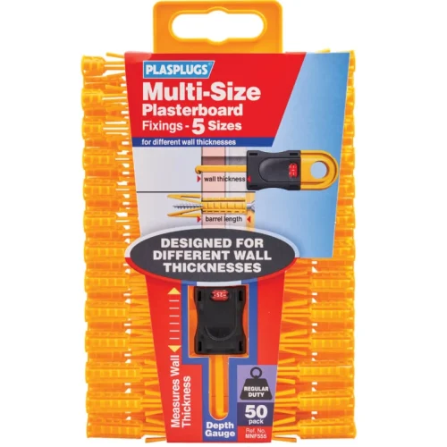 Plasplugs Multi-size plasterboard fixings